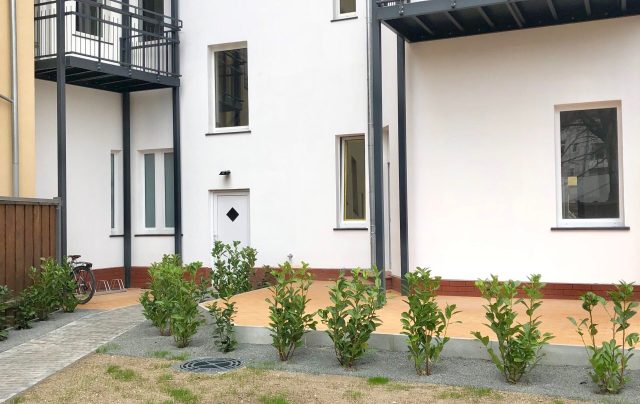 Leipzig project — courtyard